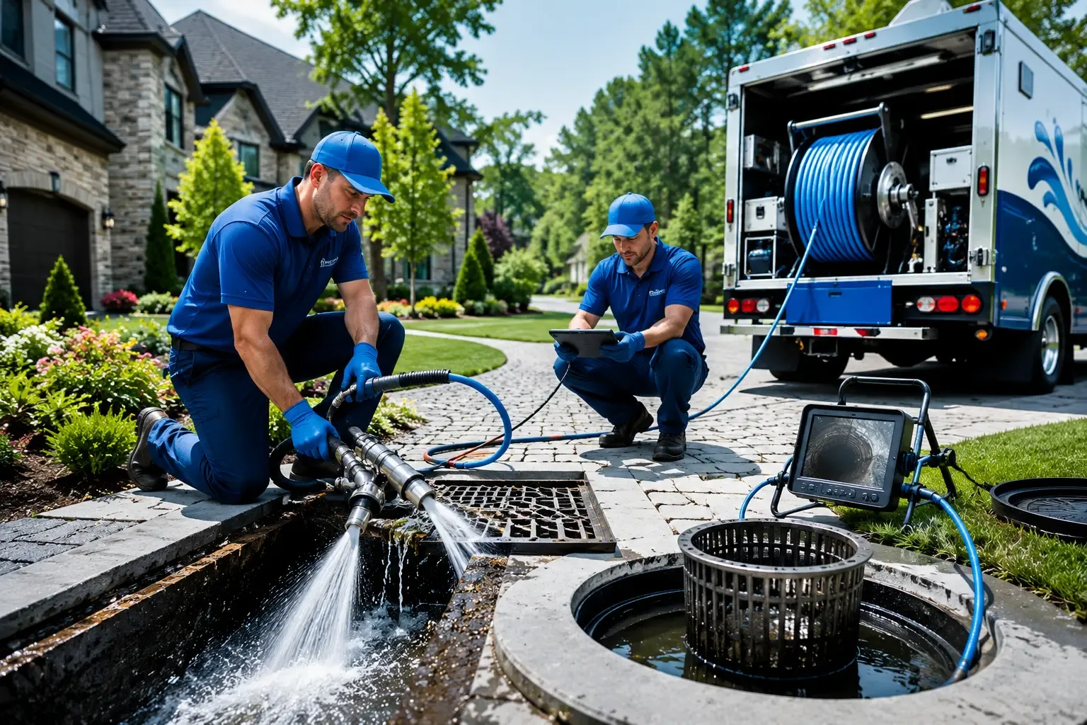 Local outdoor drain cleaning professionals in Elm Creek, NE